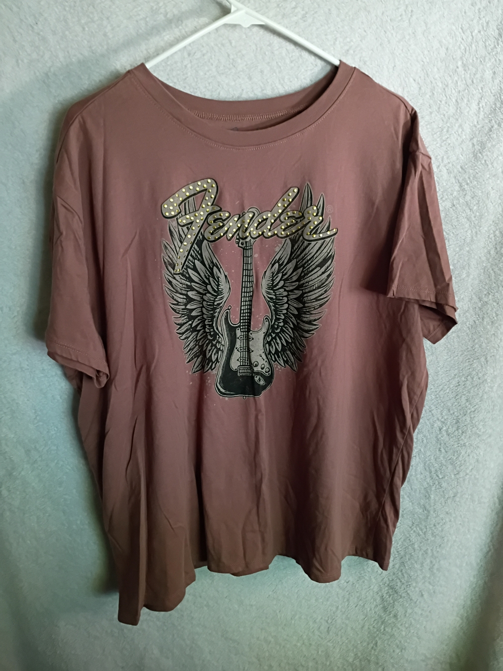 Women's Gold Accent Fender T Shirt